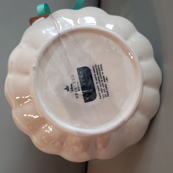 Rae Dunn “Little Mermaid" Mug with a white saucer NWT - Picture 5 of 8